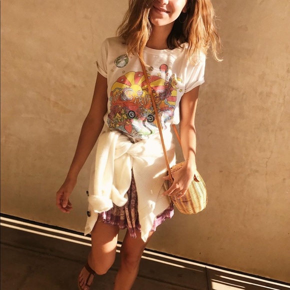 Faithfull the Brand Vida Wicker Bag NWT - Picture 8 of 16